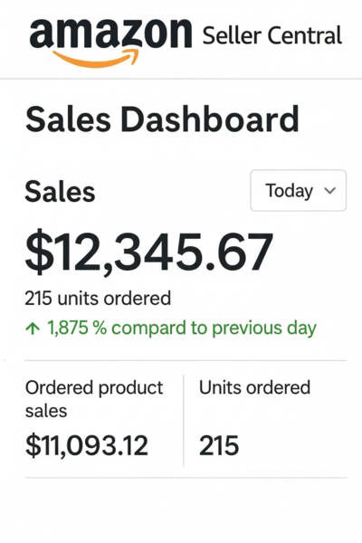 Amazon Sales Screenshot 2