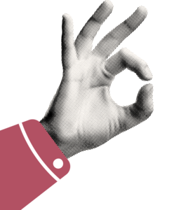 OK hand gesture